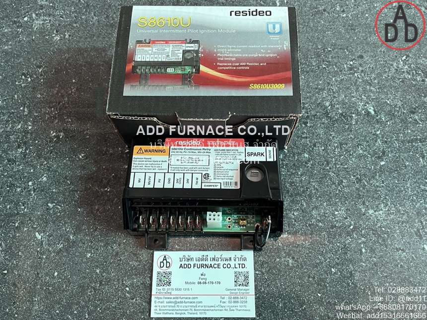 Honeywell S8610U Continuous Retry(1)